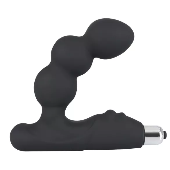 Rebel - prostaat vibrator met balletjes - zwart