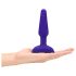 b-Vibe trio - 3-motorige anale vibrator (paars)