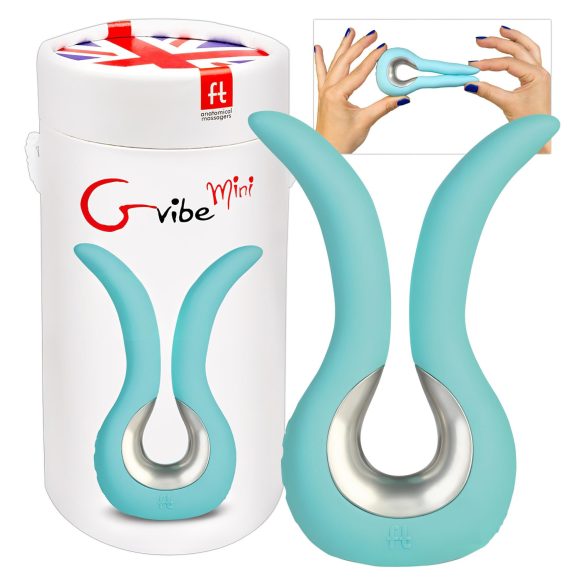 G-vibe Mini - mini vibrator - USB oplaadbaar - siliconen - mintgroen