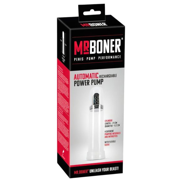 Mister Boner Automatic - oplaadbare penispomp
