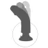 King Cock - vibrerende dildo met zuignap - 23 cm - huidskleur