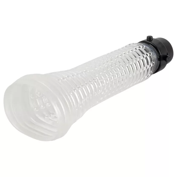 You2Toys - penis pomp en masturbator 2-in-1 - transparant