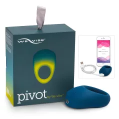   We-Vibe Pivot - vibrerende penisring - oplaadbaar - donkerblauw