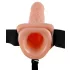 Fetish Strap-on 7 - strap-on vibrator - realistisch - huidskleur