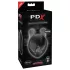 PDX Elite - penis vibrator - siliconen - zwart