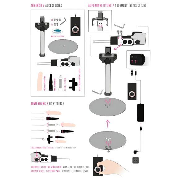 You2Toys - Big Bang Penetrator - netaansluitbare seksspeeltje