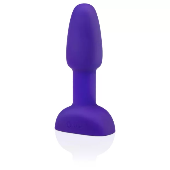 b-Vibe Rimming - roterende anale parels vibrator (paars)