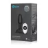 b-Vibe Rimming - anale vibrator met roterende kralen - zwart