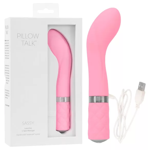 Pillow Talk Sassy - oplaadbare G-spot vibrator (roze)
