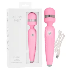   Pillow Talk Cheeky Wand - oplaadbare massage‑vibrator (roze)