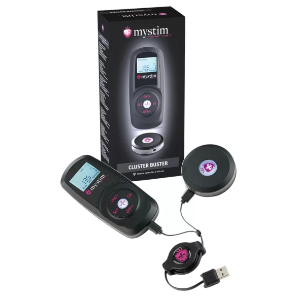 Mystim - afstandsbediening set - elektro stimulatie accessoires