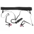 Bad Kitty - Vibrerende tepelklem en slip - zwart - S-L