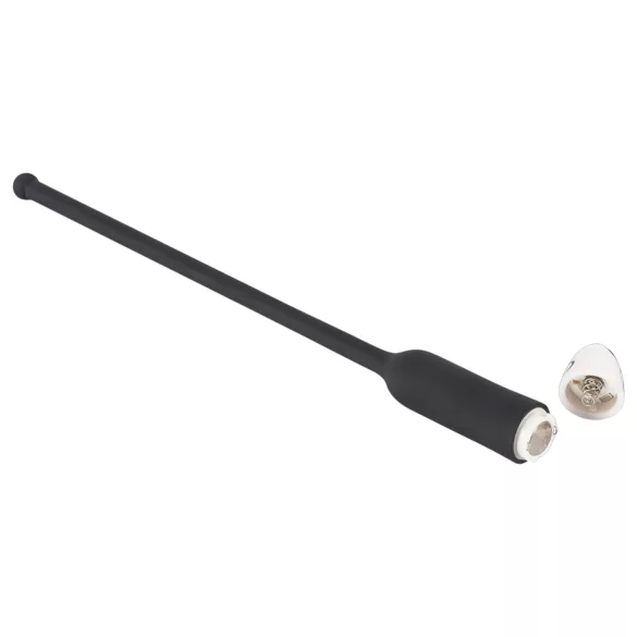 You2Toys - vibrerende urethrale dilator - siliconen - zwart (8-11mm)