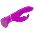 Happyrabbit Curve - rabbit vibrator - waterdicht - siliconen - paars