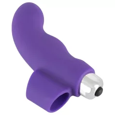 SMILE Finger - vinger vibrator - golvend - siliconen - paars