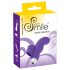 SMILE Finger - golvende silicone vinger vibrator (paars)
