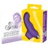 SMILE Finger - golvende silicone vinger vibrator (paars)