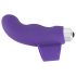 SMILE Finger - golvende silicone vinger vibrator (paars)
