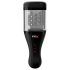 PDX Elite Rotobator - doorzichtige zwart vibrator-masturbator