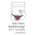 SMILE Panty - Oplaadbare, draadloze strapon vibrator (pink)
