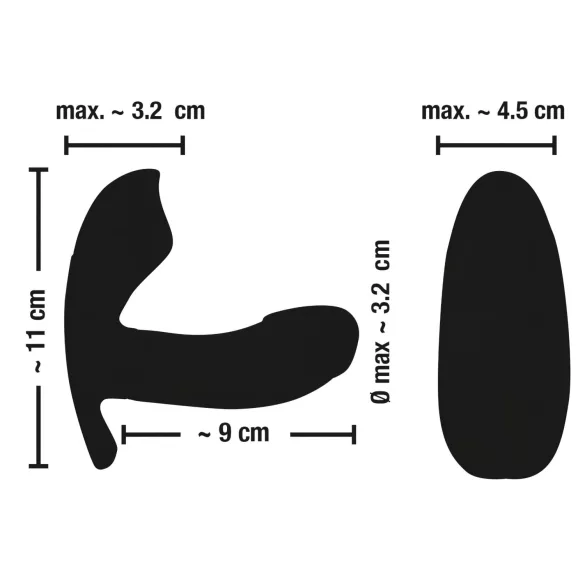SMILE - op afstand bedienbare vibrator slip - oplaadbaar - roze