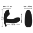 SMILE - op afstand bedienbare vibrator slip - oplaadbaar - roze