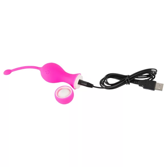 SMILE - Vibrerend eitje op afstandsbediening - Oplaadbaar - Roze