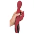 You2Toys Massager - stotende-roterende, verwarmende G-punt vibrator (rood)