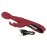 You2Toys Massager - stotende-roterende, verwarmende G-punt vibrator (rood)