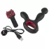 You2Toys - prostaat vibrator - roterend en verwarmend - zwart