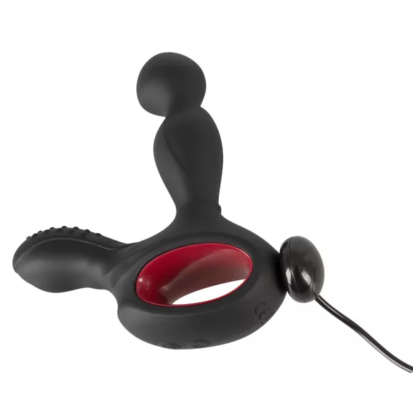 You2Toys - prostaat vibrator - roterend en verwarmend - zwart