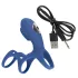 SMILE Couple - vibrerende penismanchet - oplaadbaar - blauw