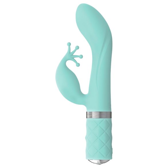 Pillow Talk Kinky - oplaadbare G-spot vibrator, 2 motoren (turkoois)