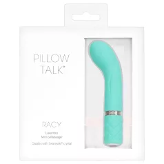   Pillow Talk Racy - G-spot vibrator - oplaadbaar, smal - turquoise