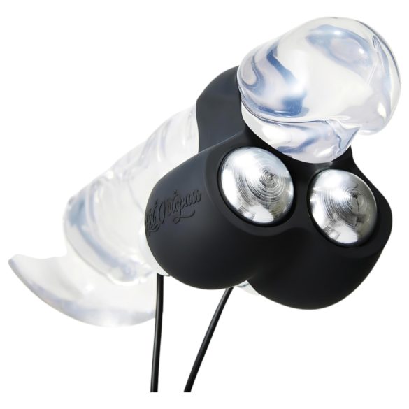 HOT Octopuss JETT - 2-motorige glansvibrator (zwart)