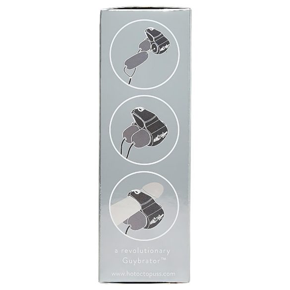 HOT Octopuss JETT - 2-motorige glansvibrator (zwart)