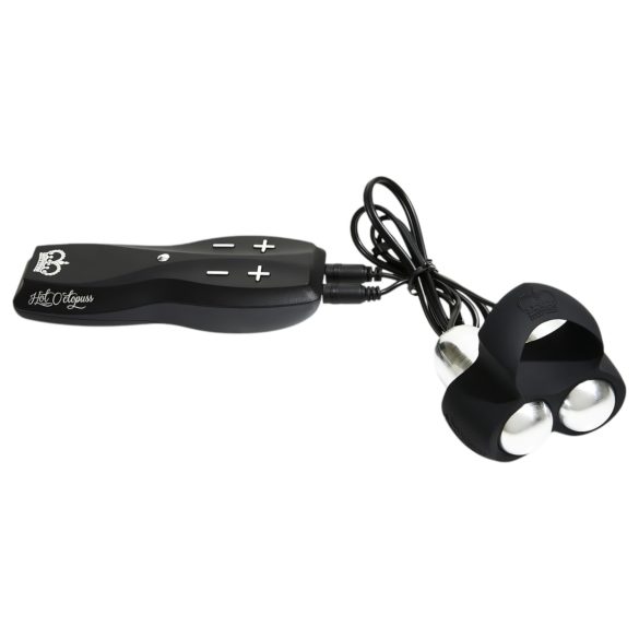HOT Octopuss JETT - 2-motorige glansvibrator (zwart)