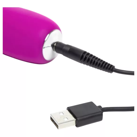Happyrabbit - Realistische rabbit vibrator met clitorisstimulator - oplaadbaar