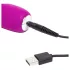 Happyrabbit - Realistische rabbit vibrator met clitorisstimulator - oplaadbaar