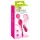 SMILE Love Balls - draagbaar vibrerend eitje met afstandsbediening - 82 g (roze)