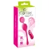 SMILE Love Balls - draagbaar vibrerend eitje met afstandsbediening - 82 g (roze)