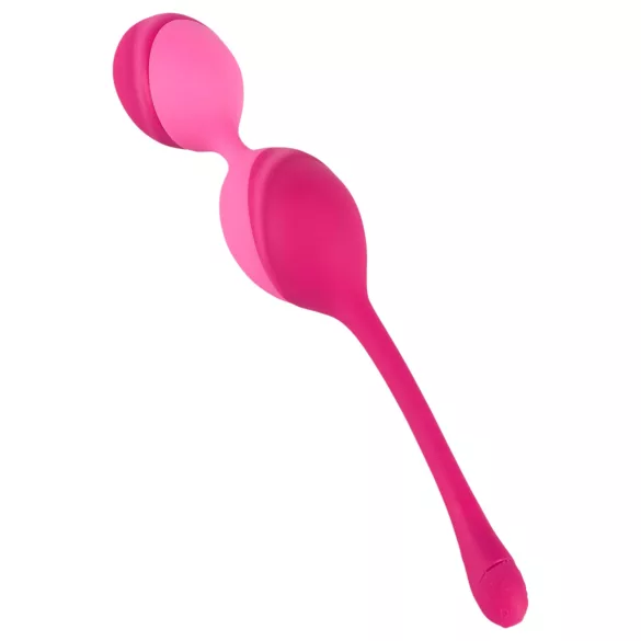 SMILE Love Balls - draagbaar vibrerend eitje met afstandsbediening - 82 g (roze)