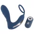 You2Toys - Prostaat vibrator met penisring - siliconen - blauw