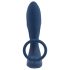 You2Toys Prostaat Plug - anale vibrator met penisring (blauw)