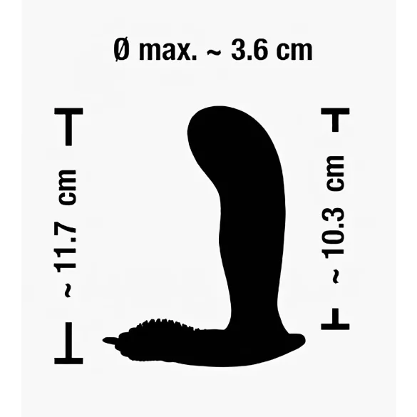 SMILE G-Spot Panty - draagbare, oplaadbare radiografische vibrator (roze)