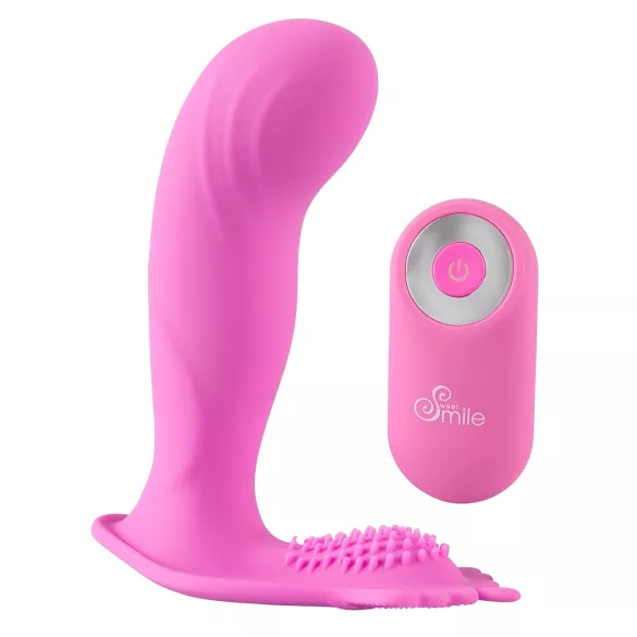 SMILE G-Spot Panty - draagbare, oplaadbare radiografische vibrator (roze)
