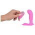 SMILE G-Spot Panty - draagbare, oplaadbare radiografische vibrator (roze)