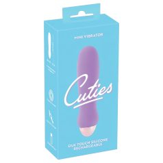 Cuties Mini Purple - oplaadbare siliconen vibrator - paars