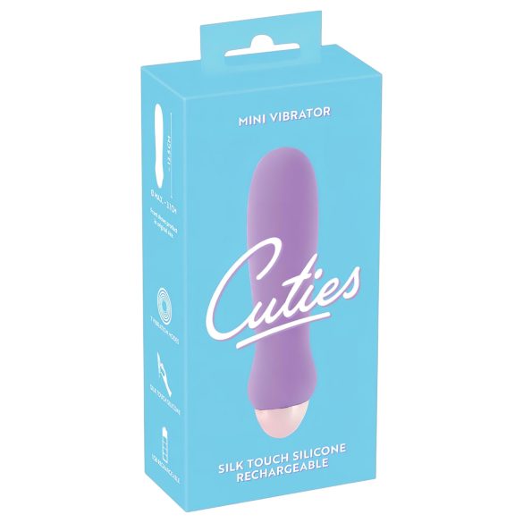 Cuties Mini Purple - oplaadbare siliconen vibrator - paars