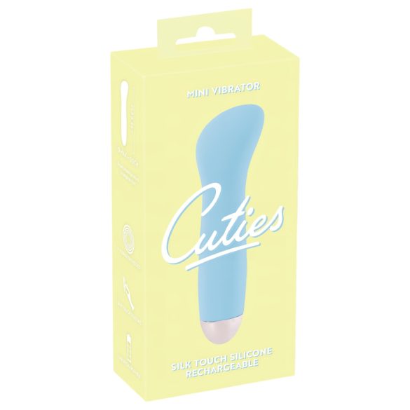 Cuties Mini Blue - g-spot vibrator - oplaadbaar - turquoise